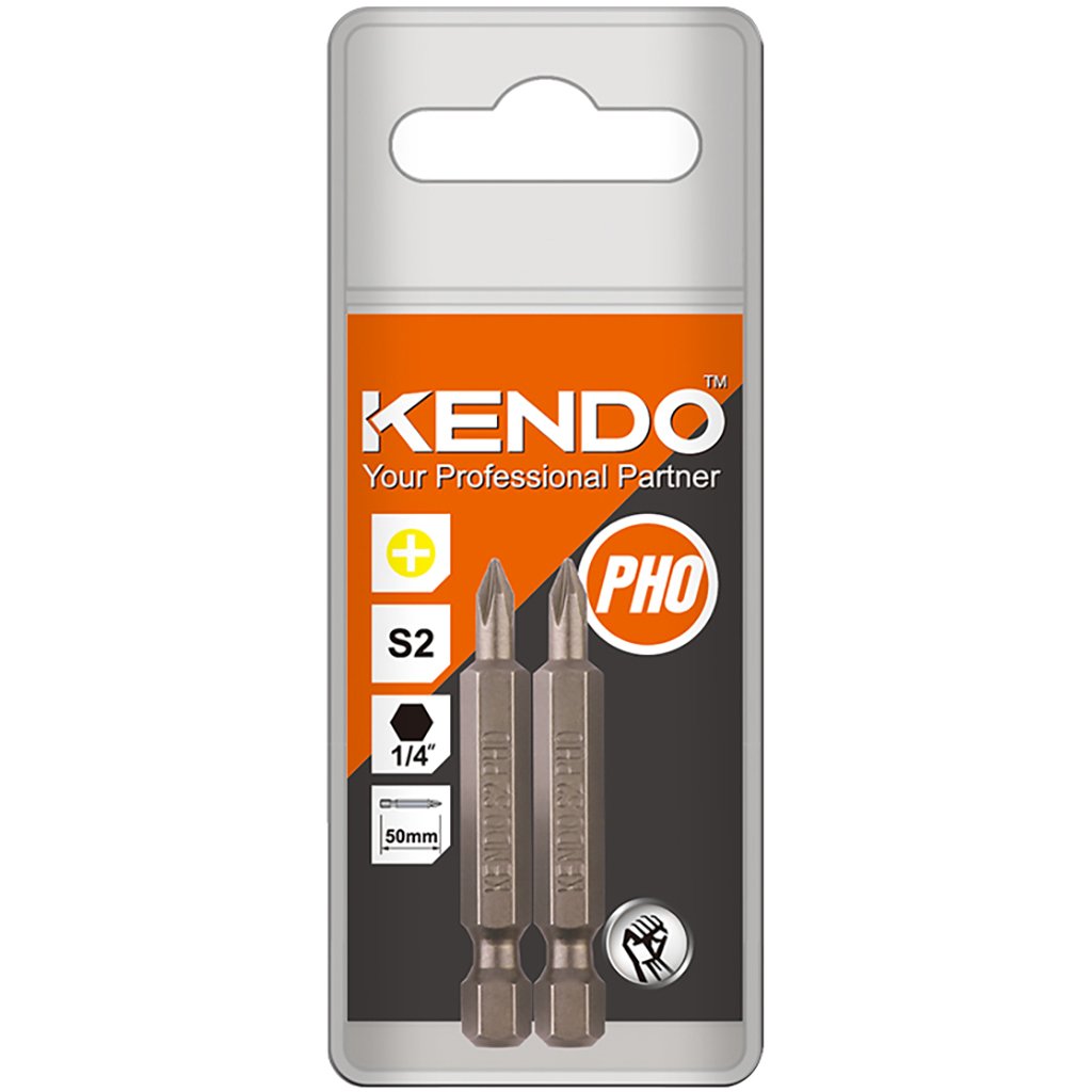 KENDO BITS PH0 50MM 2 STK