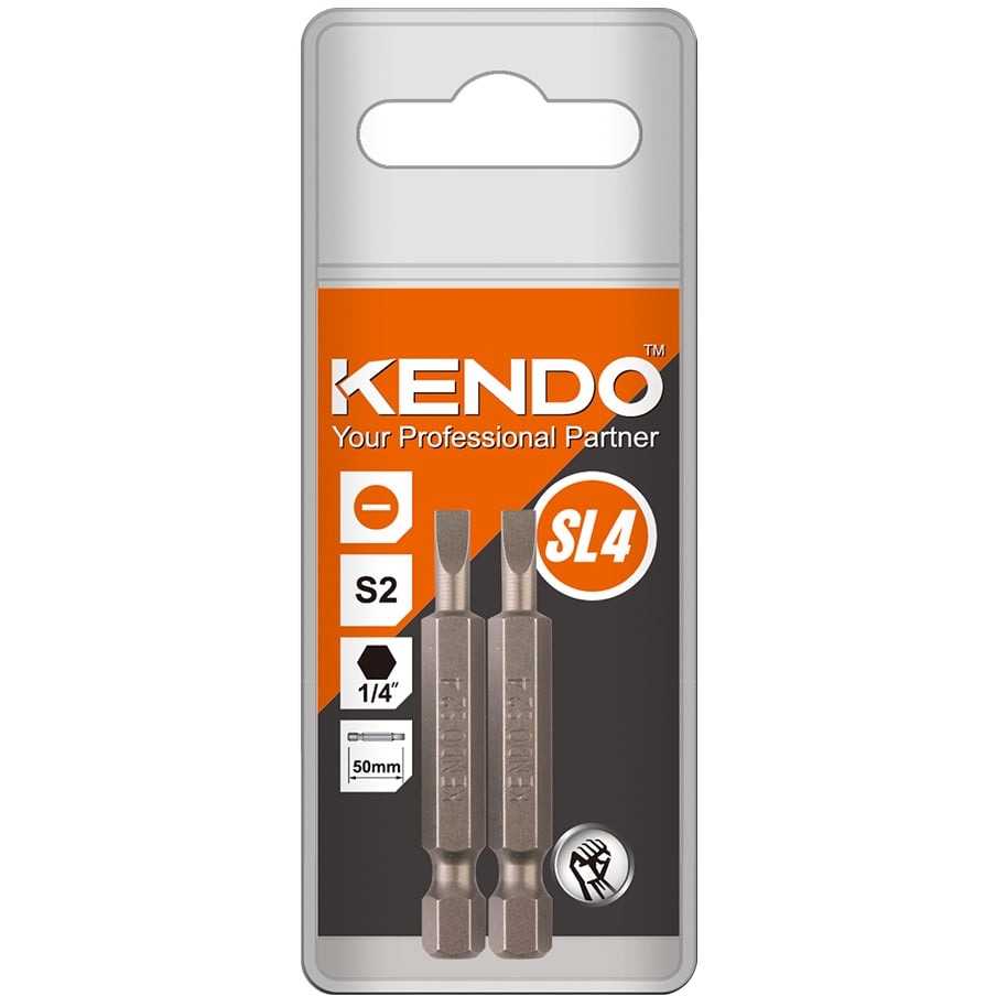 KENDO BITS SL4 50MM 2 STK