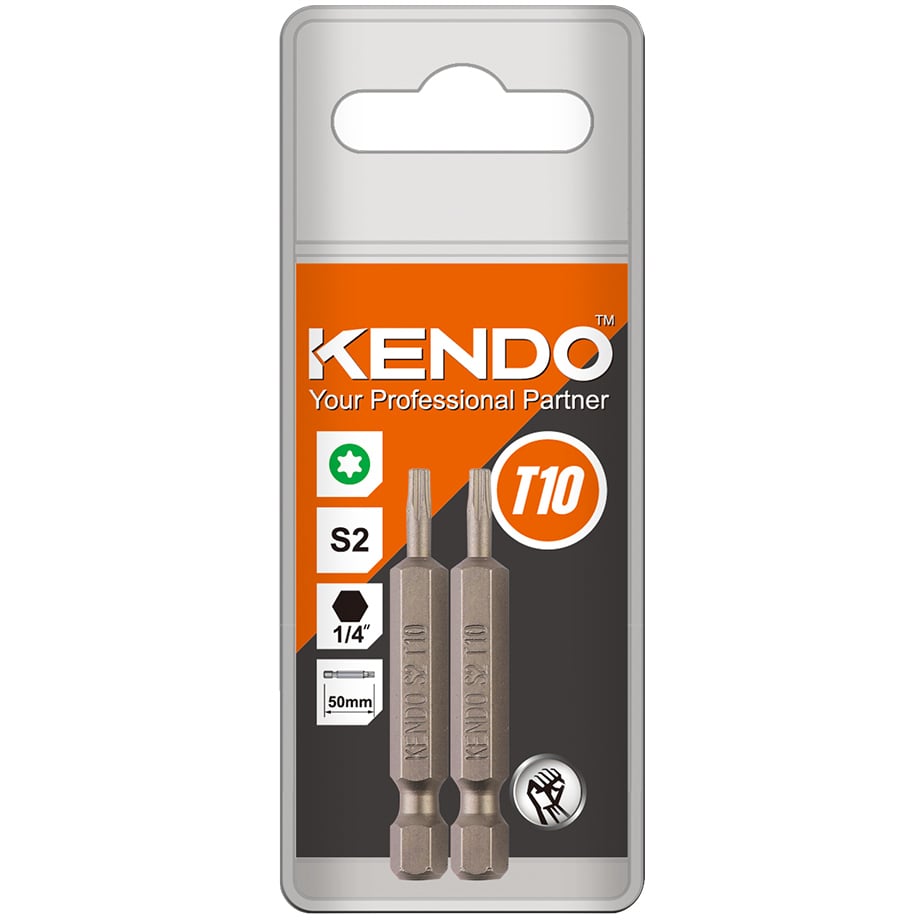 KENDO BITS T10 50MM 2 STK KENDO BITS T10 50MM 2 STK