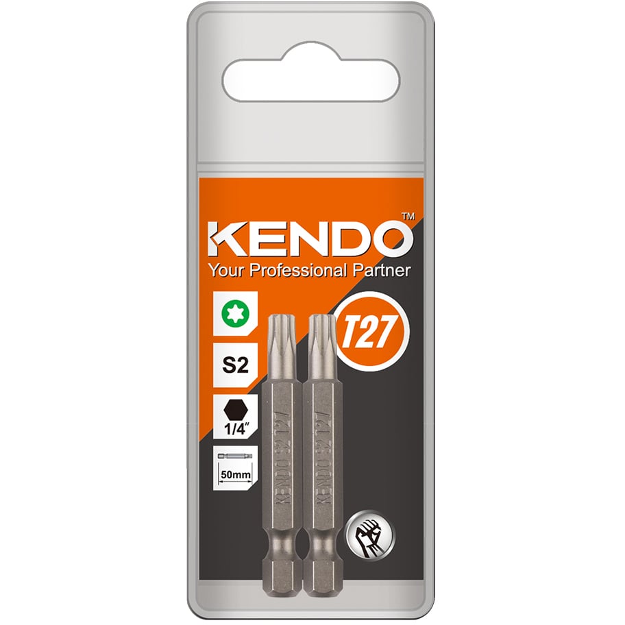 KENDO BITS T27 50MM 2 STK