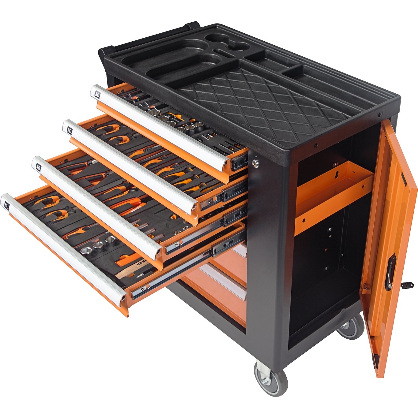 KENDO VERKTØYVOGN M/6 SKUFFER OG SKAP KENDO VERKTØYVOGN M/6 SKUFFER OG SKAP