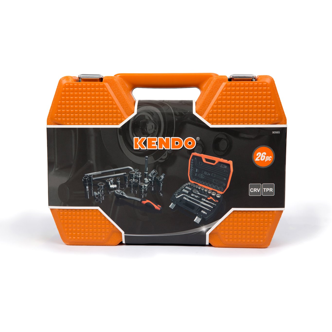 KENDO 1/2" PIPENØKKELSETT 26 DELER KENDO 1/2" PIPENØKKELSETT 26 DELER