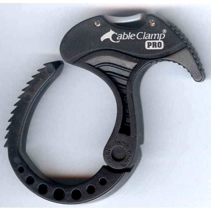 KABELKLEMME CABLE CLAMP LITEN SORT KABELKLEMME CABLE CLAMP LITEN SORT