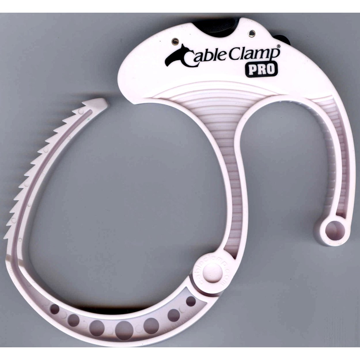 KABELKLEMME CABLE CLAMP STOR HVIT KABELKLEMME CABLE CLAMP STOR HVIT