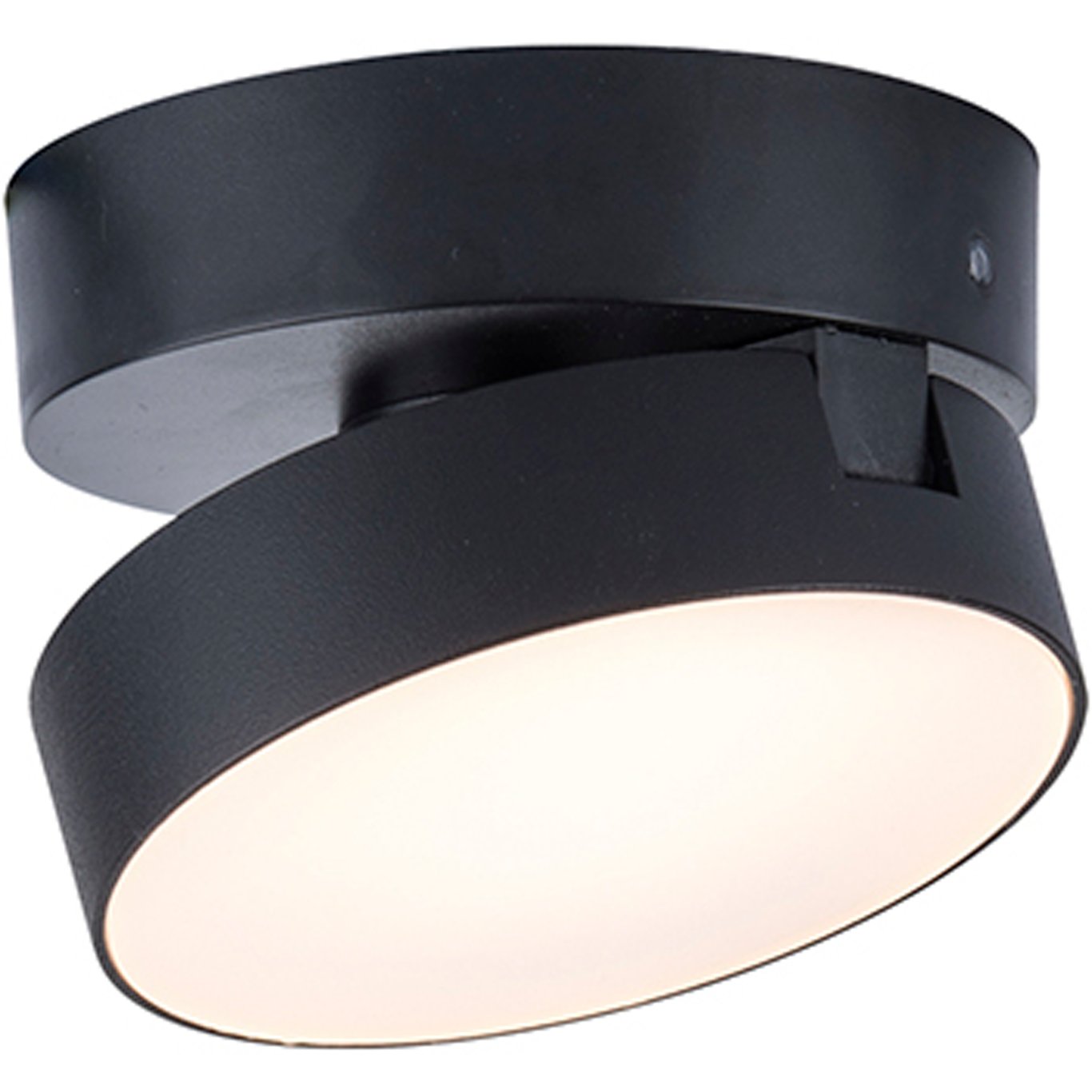 LUTEC CONNECT STANOS INDOOR 1 LED SORT TAKLAMPE Ø10 LUTEC CONNECT STANOS INDOOR 1 LED SORT TAKLAMPE Ø10