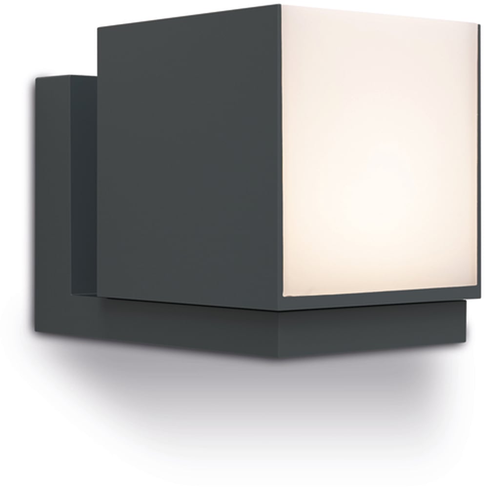 LUTEC ARCHITECTURAL CUBA 1 VEGGHENGT LAMPE MATT SORT LUTEC ARCHITECTURAL CUBA 1 VEGGHENGT LAMPE MATT SORT