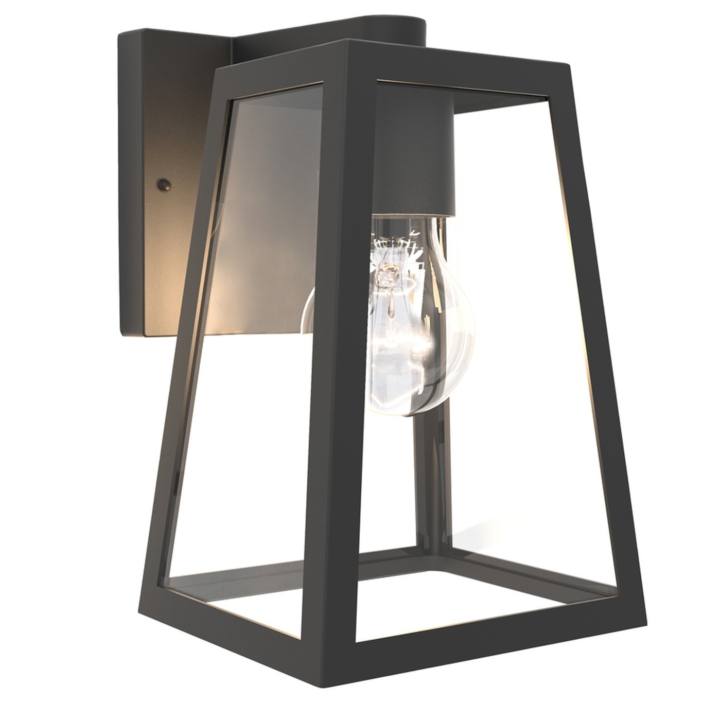 LUTEC TRADITION FIA VEGGLAMPE MATT SORT LUTEC TRADITION FIA VEGGLAMPE MATT SORT