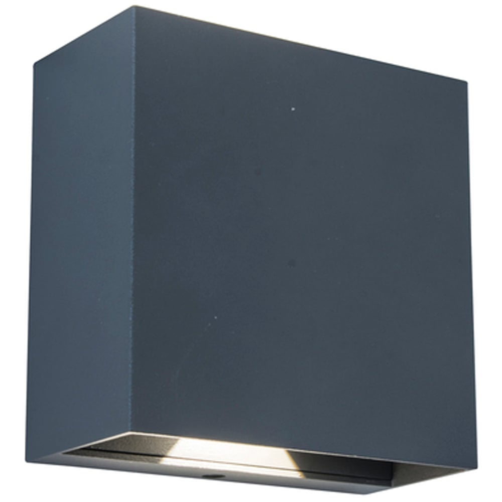 LUTEC ARCHITECTURAL GEMINI BEAMS MØRK GRÅ VEGGHENGT LAMPE LUTEC ARCHITECTURAL GEMINI BEAMS MØRK GRÅ VEGGHENGT LAMPE