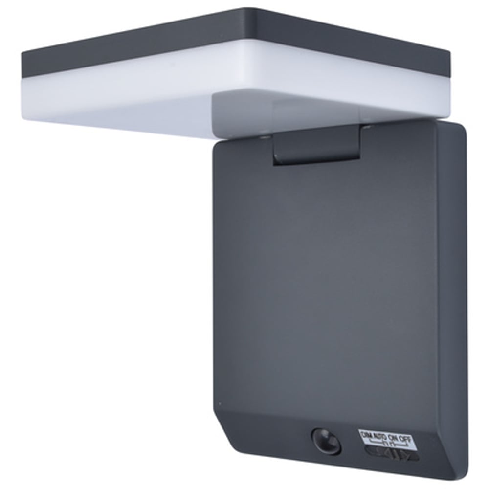 LUTEC MOZE SOLAR VEGGHENGT LAMPE MATT SORT LUTEC MOZE SOLAR VEGGHENGT LAMPE MATT SORT