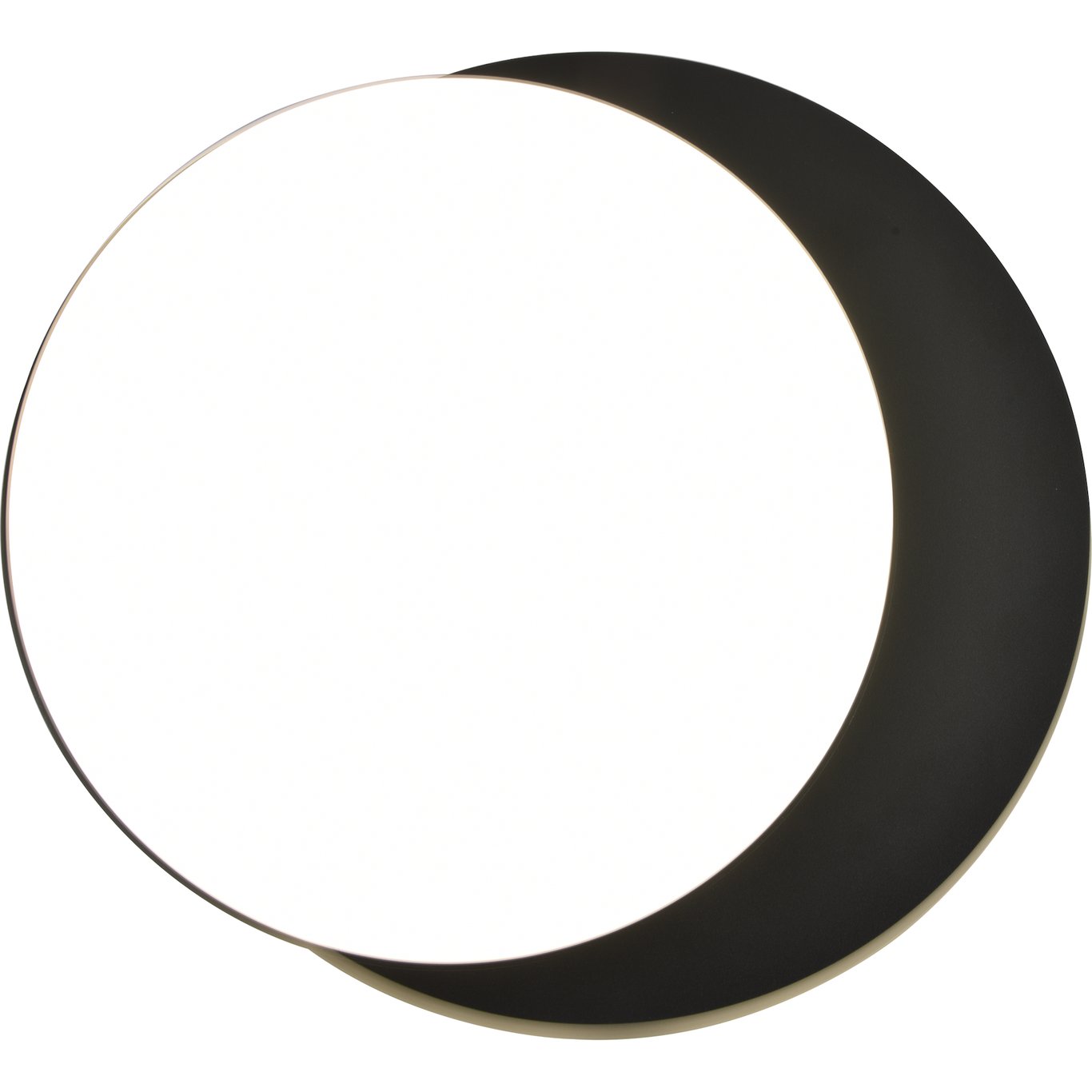 LUTEC ARCHITECTURAL GOLETA VEGG-& TAKLAMPE MATT SORT