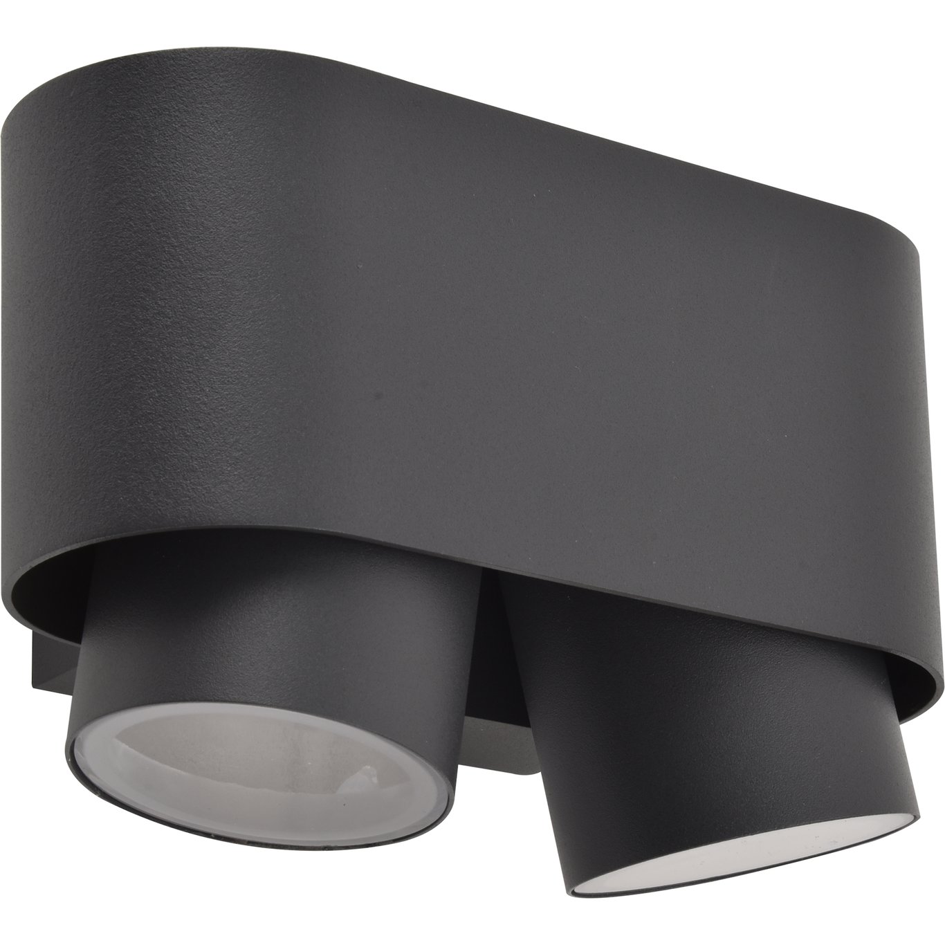 LUTEC ARCHITECTURAL CYPRES LAMPE MØRK GRÅ