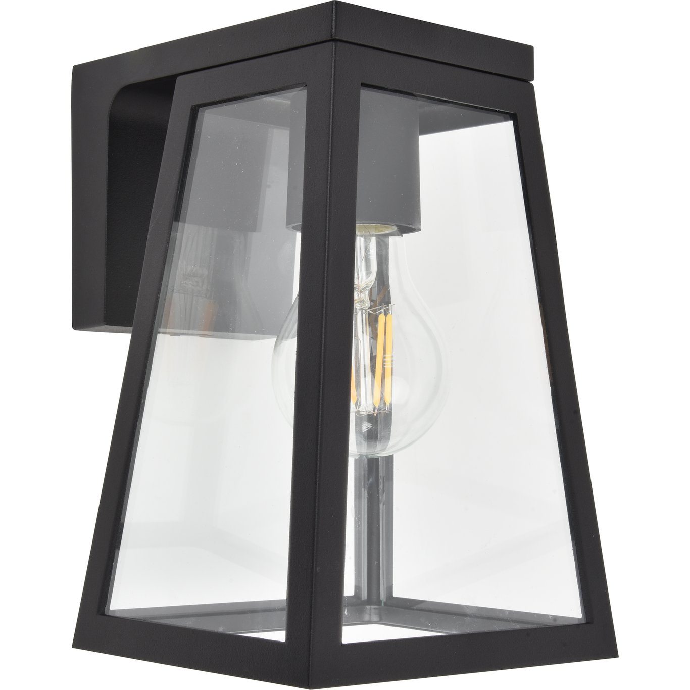 LUTEC FIA SENSOR VEGGHENGT LAMPE MATT SORT LUTEC FIA SENSOR VEGGHENGT LAMPE MATT SORT