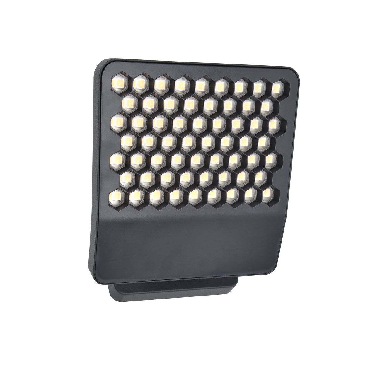 LUTEC ATLANTIS MEDIUM LED VEGGLAMPE 1 LYS MØRKEGRÅ 3000K LUTEC ATLANTIS MEDIUM LED VEGGLAMPE 1 LYS MØRKEGRÅ 3000K