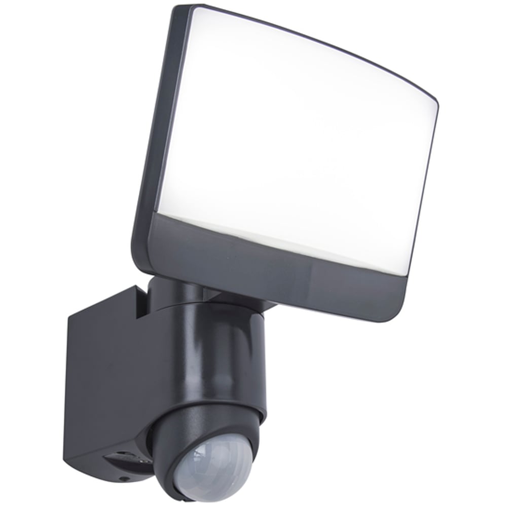 LUTEC SECURITY SUNSHINE VEGGLAMPE IP54 KULL GRÅ LUTEC SECURITY SUNSHINE VEGGLAMPE IP54 KULL GRÅ