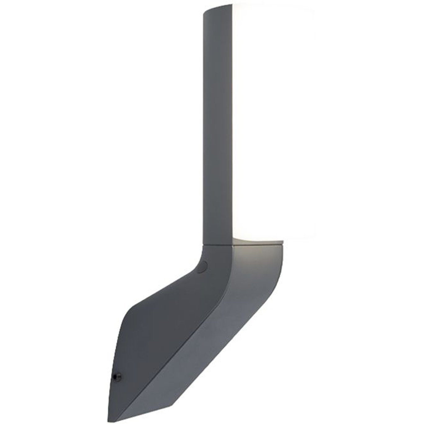 LUTEC ARCHITECTURAL BATI VEGGHENGT LAMPE KULL GRÅ