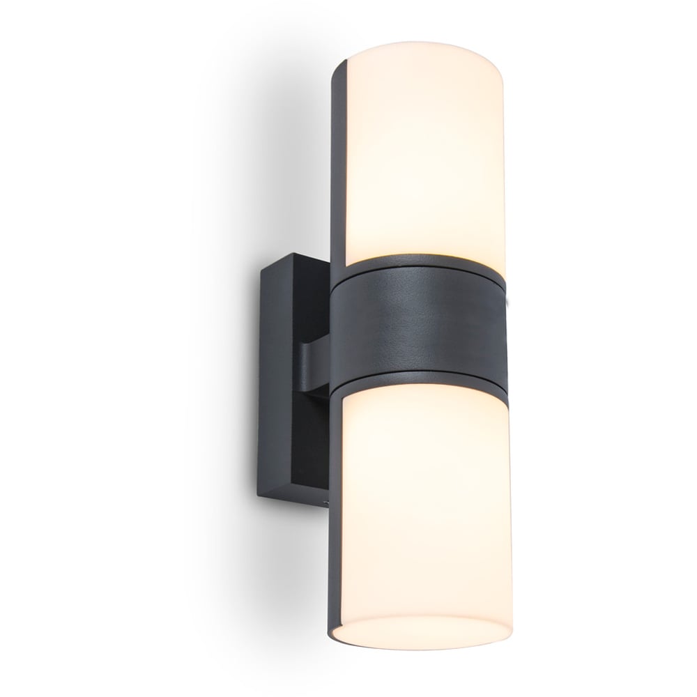 LUTEC ARCHITECTURAL CYRA 2 VEGGHENGT LAMPE MØRK GRÅ LUTEC ARCHITECTURAL CYRA 2 VEGGHENGT LAMPE MØRK GRÅ