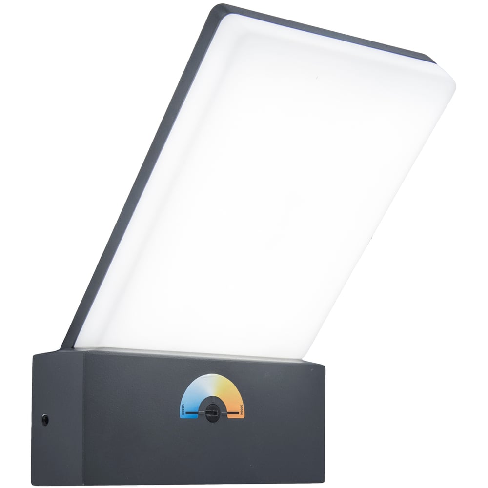 LUTEC ARCHITECTURAL PANO VEGGHENGT LAMPE MØRK GRÅ LUTEC ARCHITECTURAL PANO VEGGHENGT LAMPE MØRK GRÅ