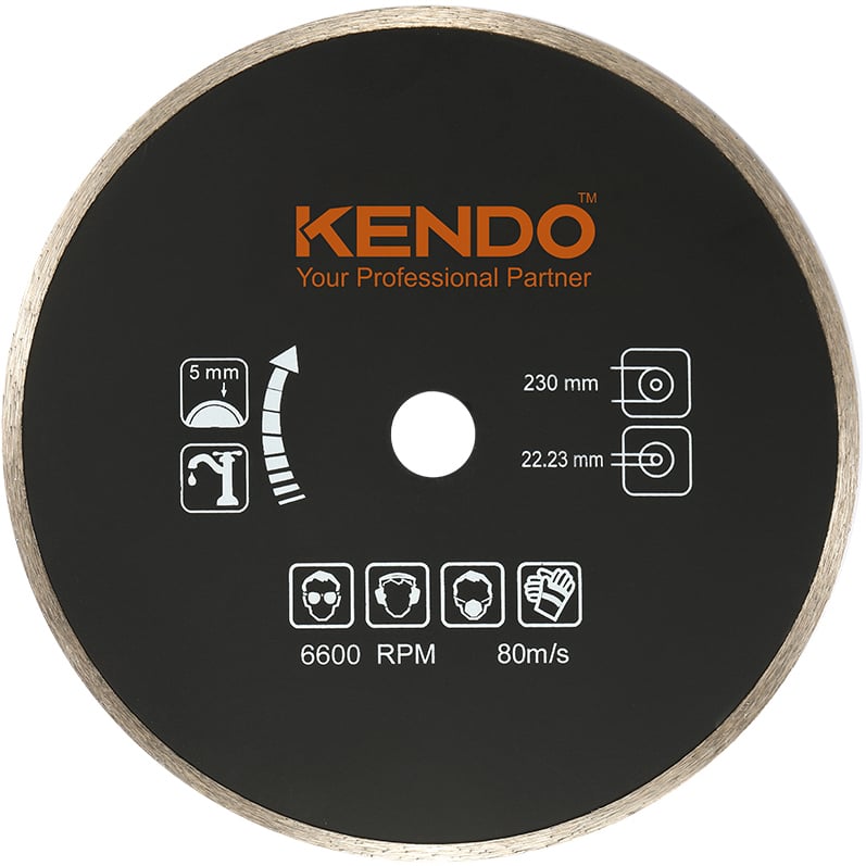 KENDO DIAMANTBLAD Ø230X16/22,5 KENDO DIAMANTBLAD Ø230X16/22,5