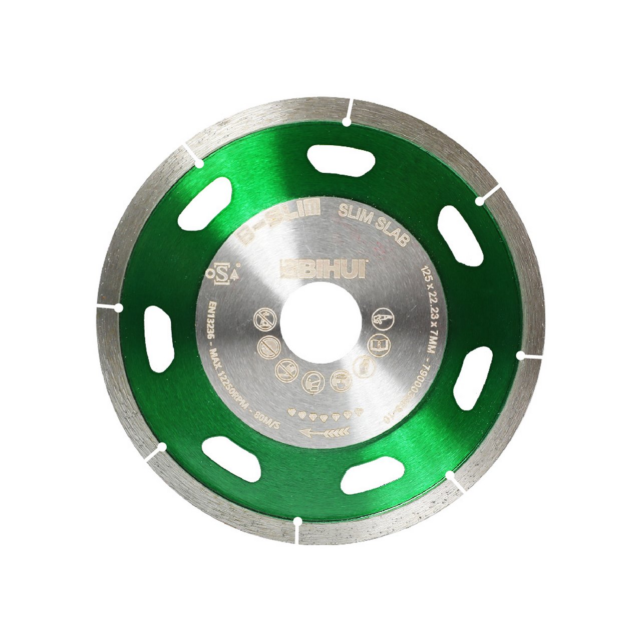 BIHUI DIAMANTBLAD B-SLIM Ø125/22,2 DCDS 125 BIHUI DIAMANTBLAD B-SLIM Ø125/22,2 DCDS 125