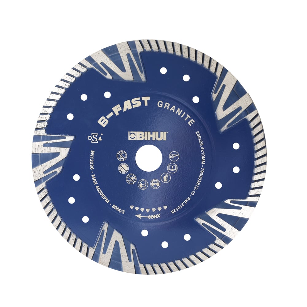 BIHUI DIAMANTBLAD W-SEGMENT Ø230X22,2MM BIHUI DIAMANTBLAD W-SEGMENT Ø230X22,2MM