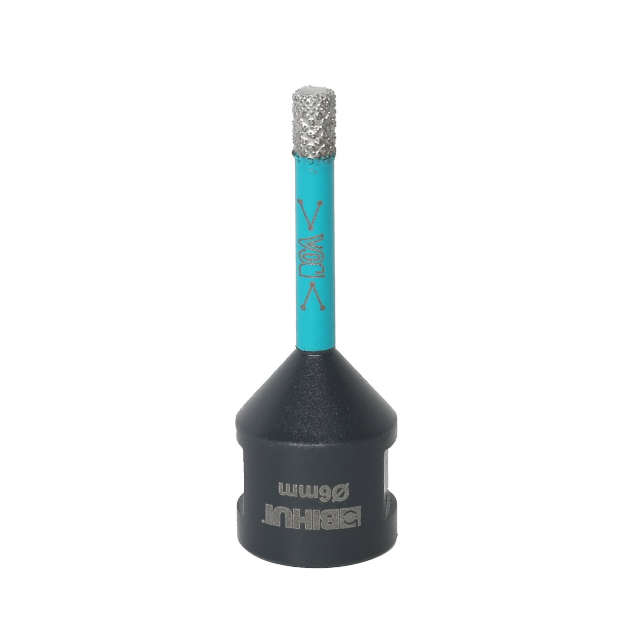 BIHUI TURBO DIAMANT TØRRBOR 6 MM FOR VINKELKUTTER BIHUI TURBO DIAMANT TØRRBOR 6 MM FOR VINKELKUTTER