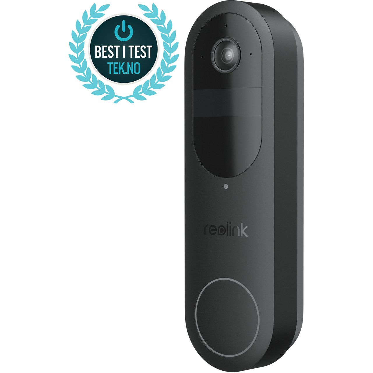REOLINK RINGEKLOKKE M/KAMERA & WIFI BATTERIDREVET SORT REOLINK RINGEKLOKKE M/KAMERA & WIFI BATTERIDREVET SORT