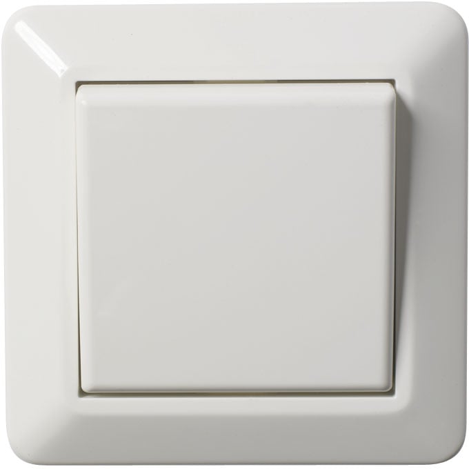 ELKO BRYTER 1-POL INNFELT RS16 HVIT ELKO BRYTER 1-POL INNFELT RS16 HVIT