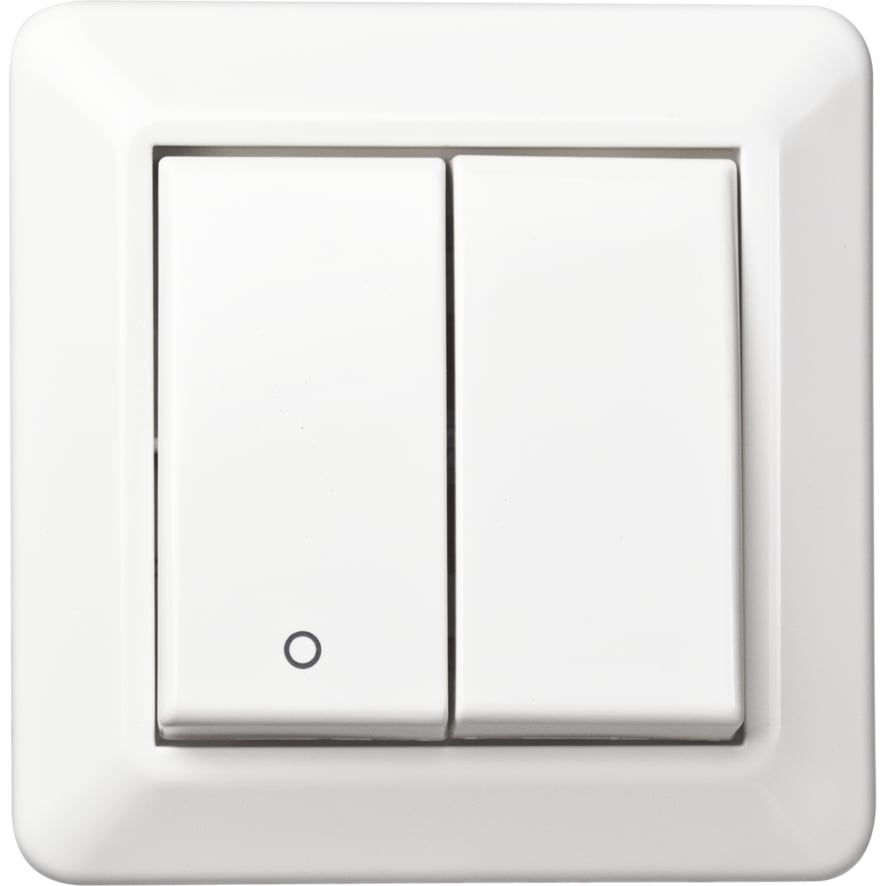 ELKO BRYTER 2-1-POL INNFELT 10A RS16 HVIT ELKO BRYTER 2-1-POL INNFELT 10A RS16 HVIT