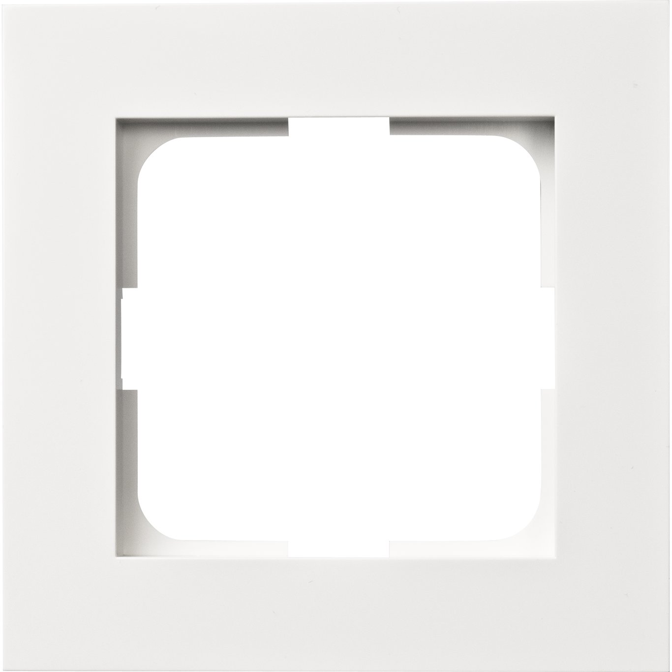 ELKO PLUS RAMME 1-HULL HVIT ELKO PLUS RAMME 1-HULL HVIT