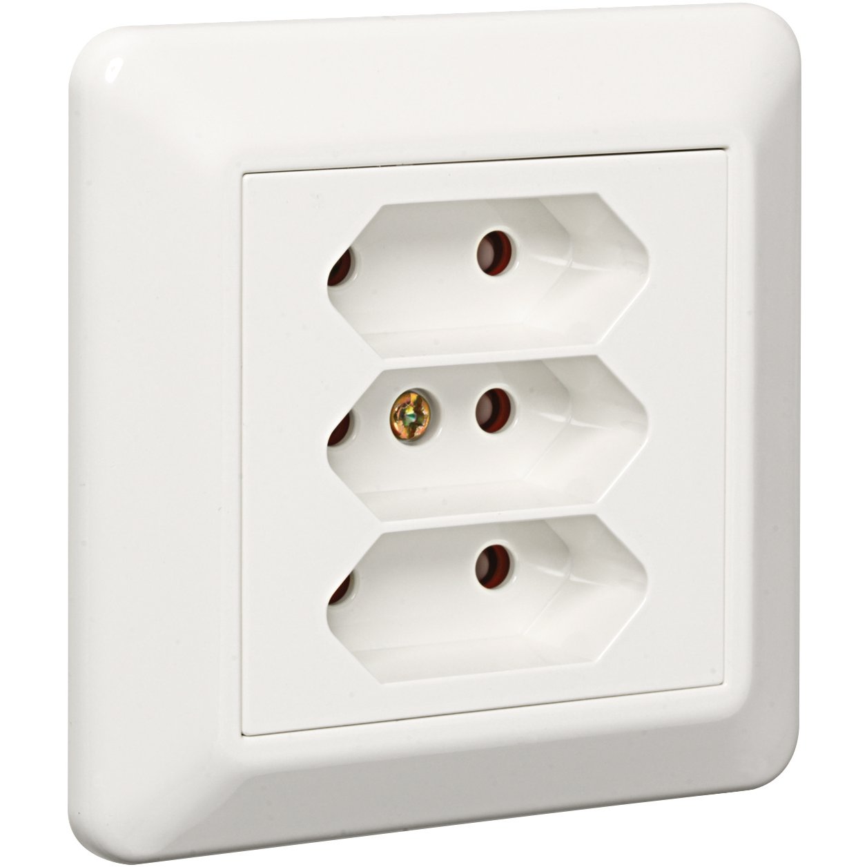 ELKO STIKKONTAKT EUROSTIKK 3-VEIS INNFELT RS1031 HVIT ELKO STIKKONTAKT EUROSTIKK 3-VEIS INNFELT RS1031 HVIT