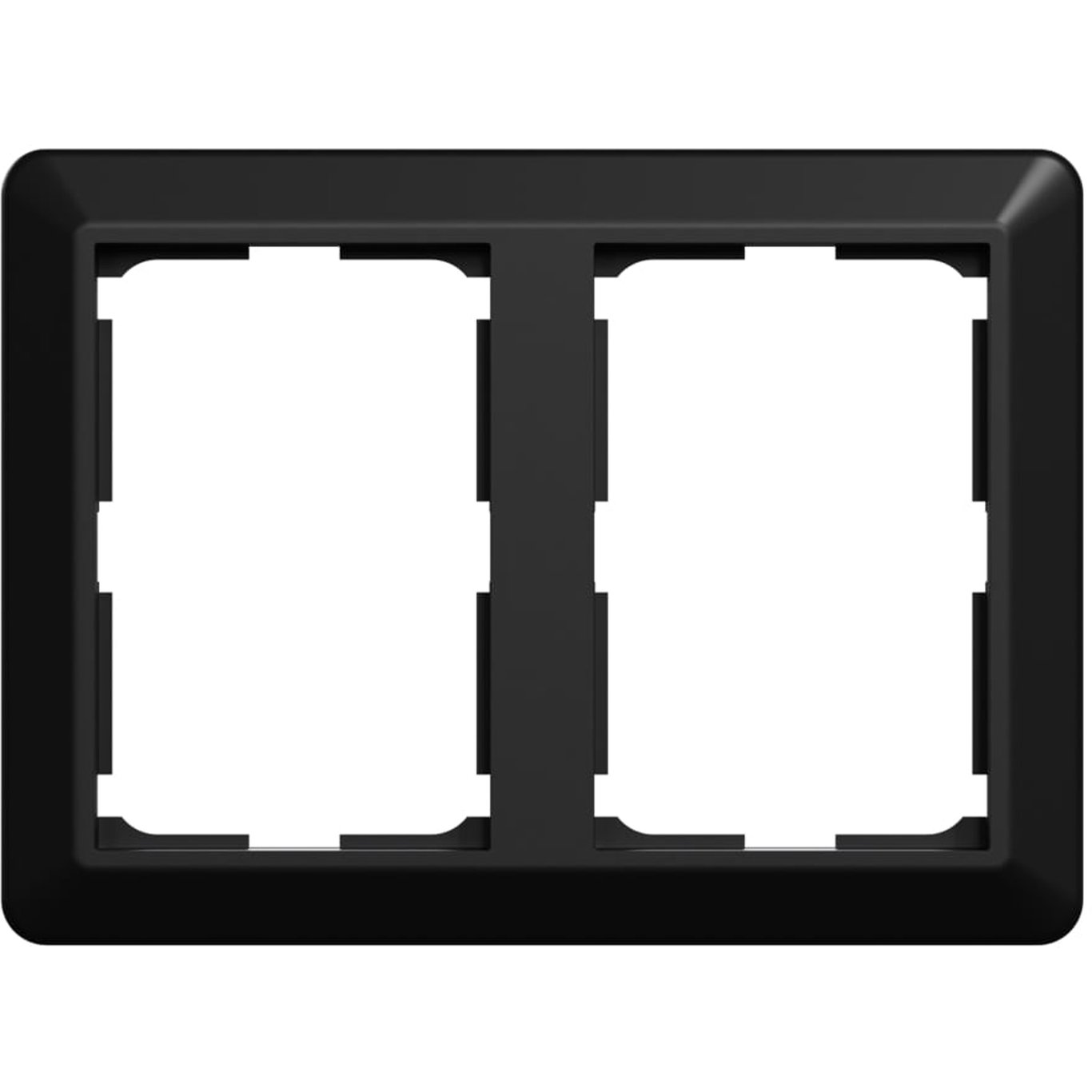 ELKO RAMME 2-HULL DOBBELSTIKK RS SORT ELKO RAMME 2-HULL DOBBELSTIKK RS SORT