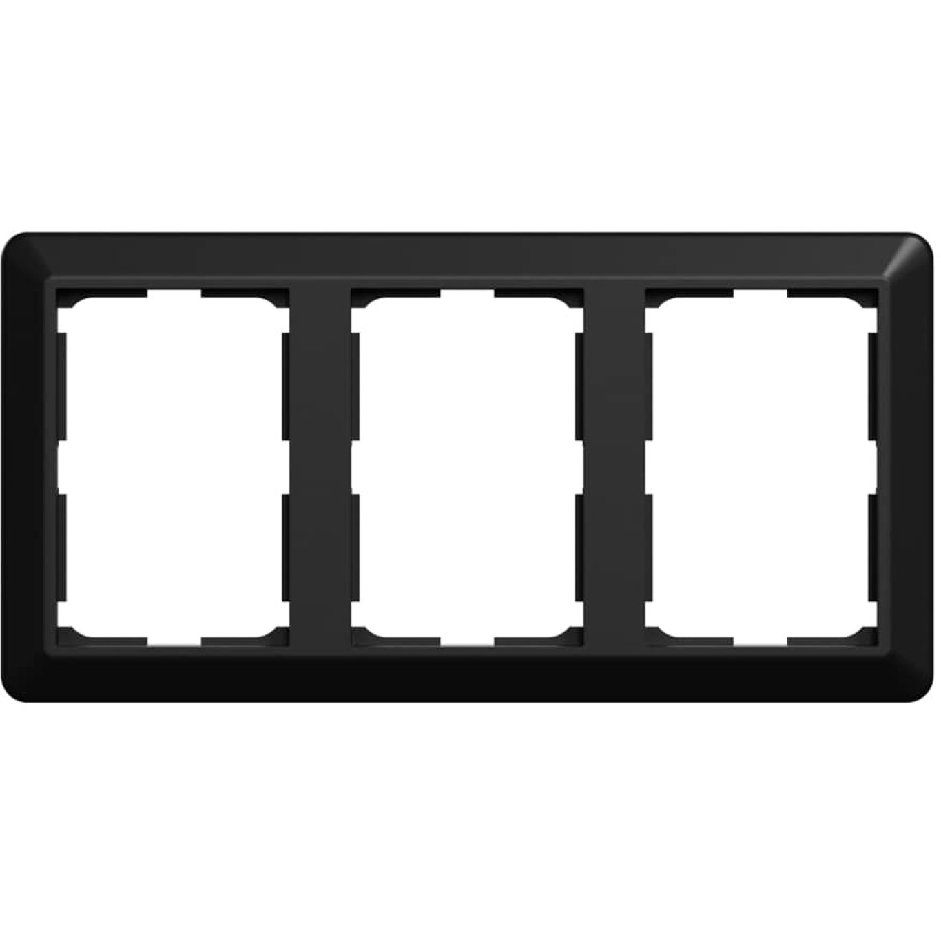 ELKO RAMME 3-HULL DOBBELSTIKK RS SORT ELKO RAMME 3-HULL DOBBELSTIKK RS SORT