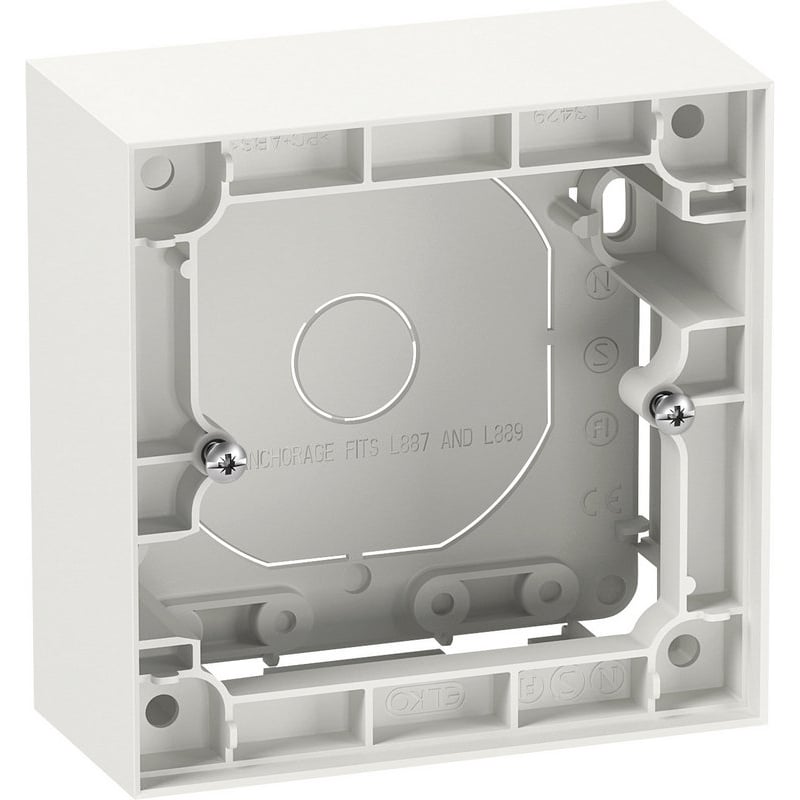 ELKO PLUS KAPPE ENKEL 40MM HVIT ELKO PLUS KAPPE ENKEL 40MM HVIT