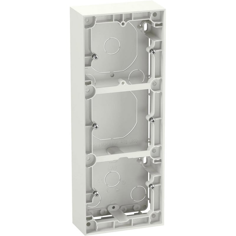 ELKO PLUS KAPPE 3-HULL 40MM HVIT ELKO PLUS KAPPE 3-HULL 40MM HVIT