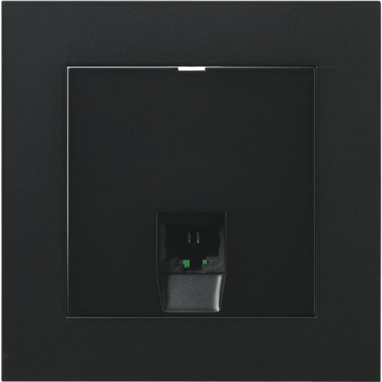 ELKO PLUS DATAKONTAKT KAT. 6 1X8 INNFELT SORT ELKO PLUS DATAKONTAKT KAT. 6 1X8 INNFELT SORT