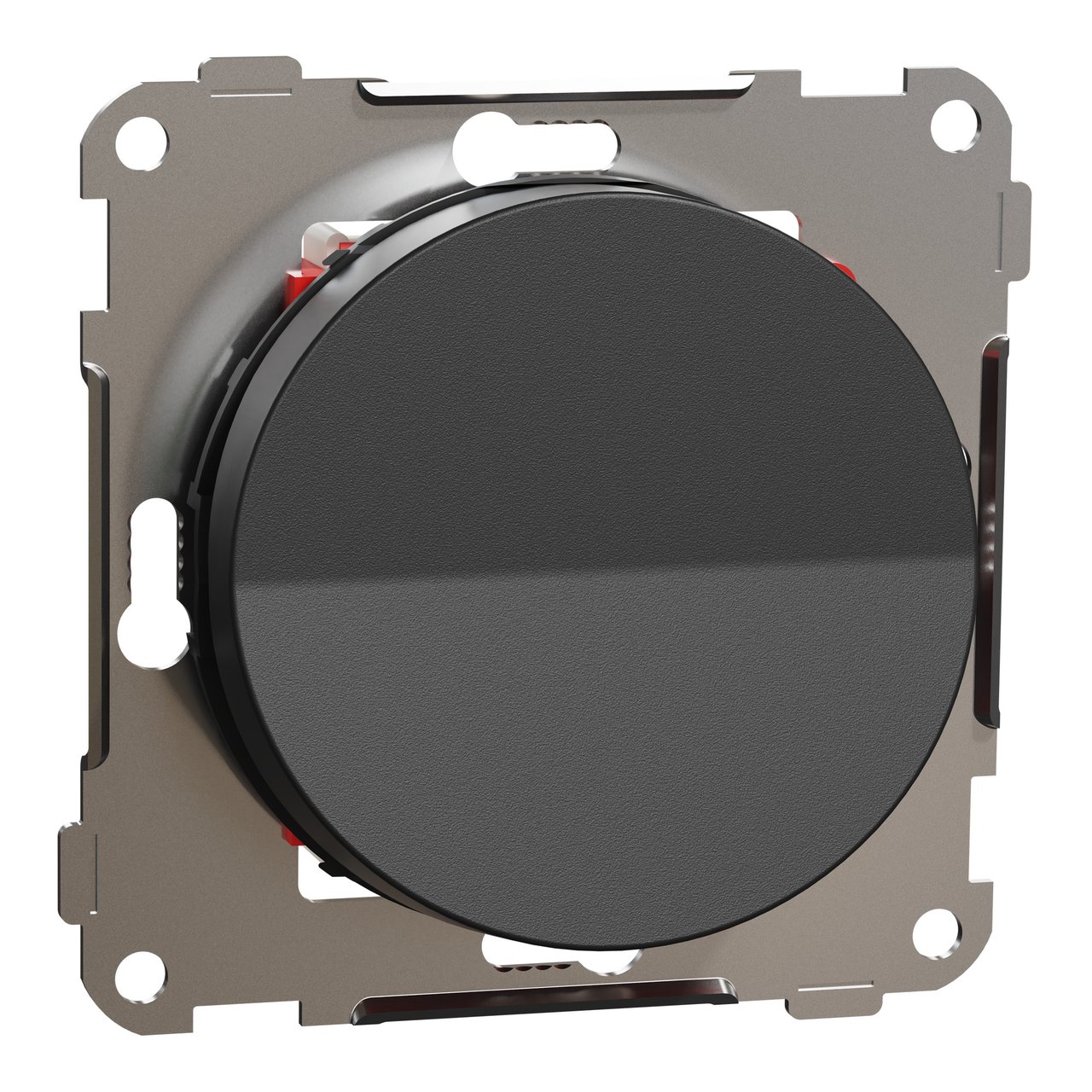 ELKO ONE BRYTER 6/1 MED SKRUTILKOBLING SORT IP21