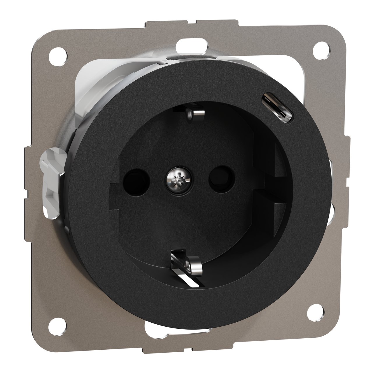 ELKO ONE ENKEL STIKK MED USB C PD LADER SORT ELKO ONE ENKEL STIKK MED USB C PD LADER SORT