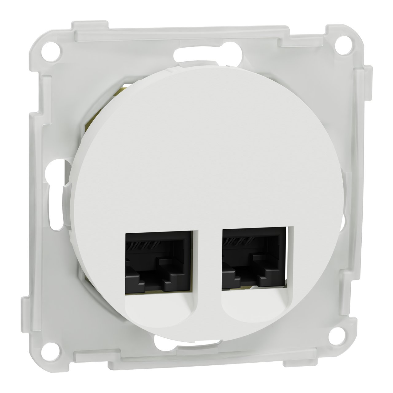 ELKO ONE MODULARUTTAK 2X8 KAT 6 UTP FOR LSA TERMINERING, RENHVIT ELKO ONE MODULARUTTAK 2X8 KAT 6 UTP FOR LSA TERMINERING, RENHVIT