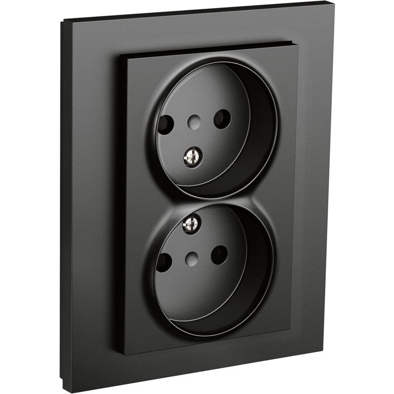 ELKO PLUS DOBBEL REHABSTIKK U/JORD SORT ELKO PLUS DOBBEL REHABSTIKK U/JORD SORT