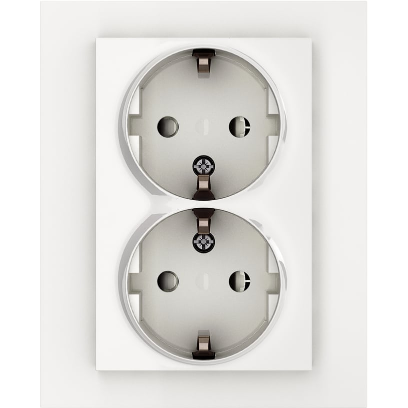 ELKO PLUS DOBBEL REHABSTIKK M/JORD HVIT ELKO PLUS DOBBEL REHABSTIKK M/JORD HVIT