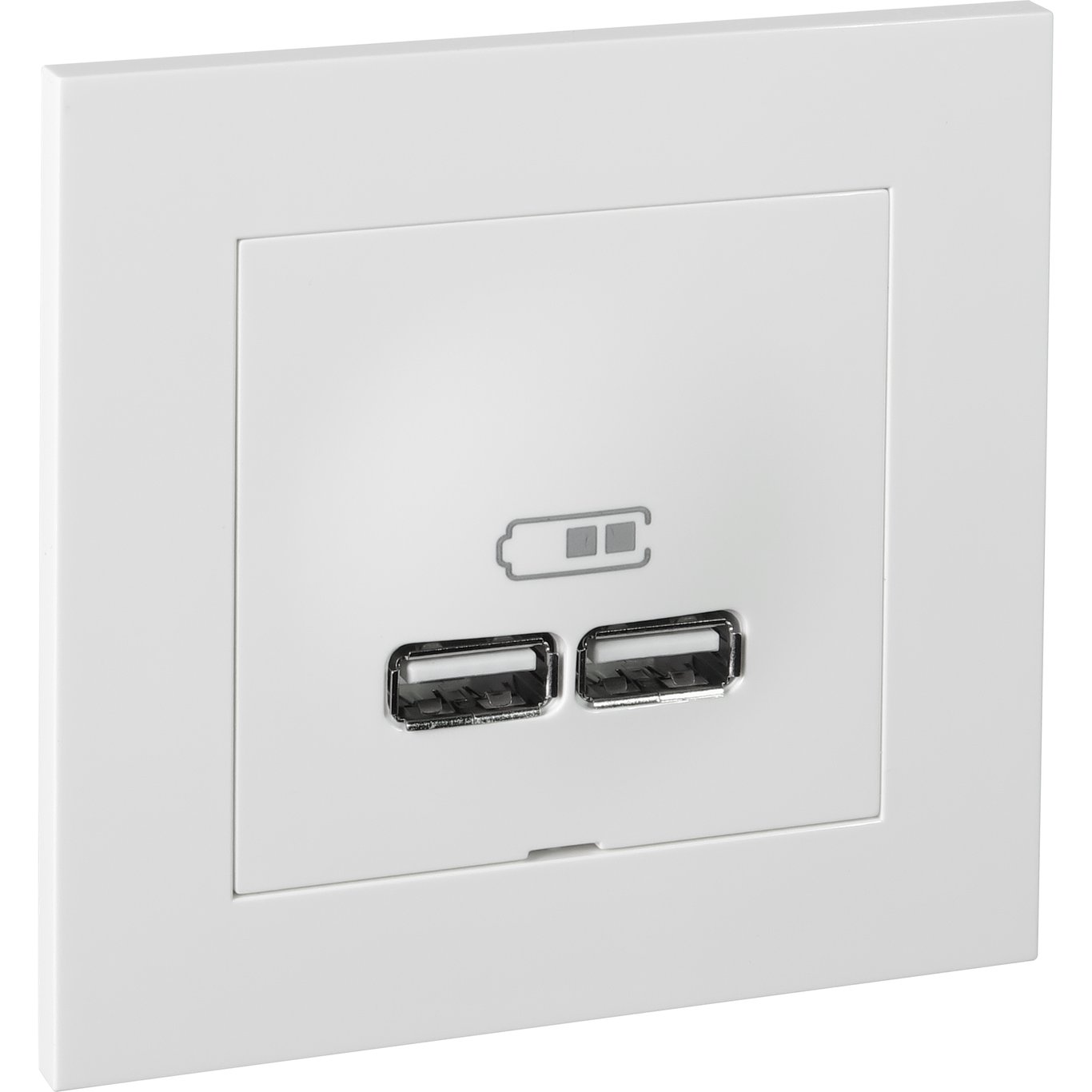 ELKO PLUS USB KONTAKT HVIT ELKO PLUS USB KONTAKT HVIT