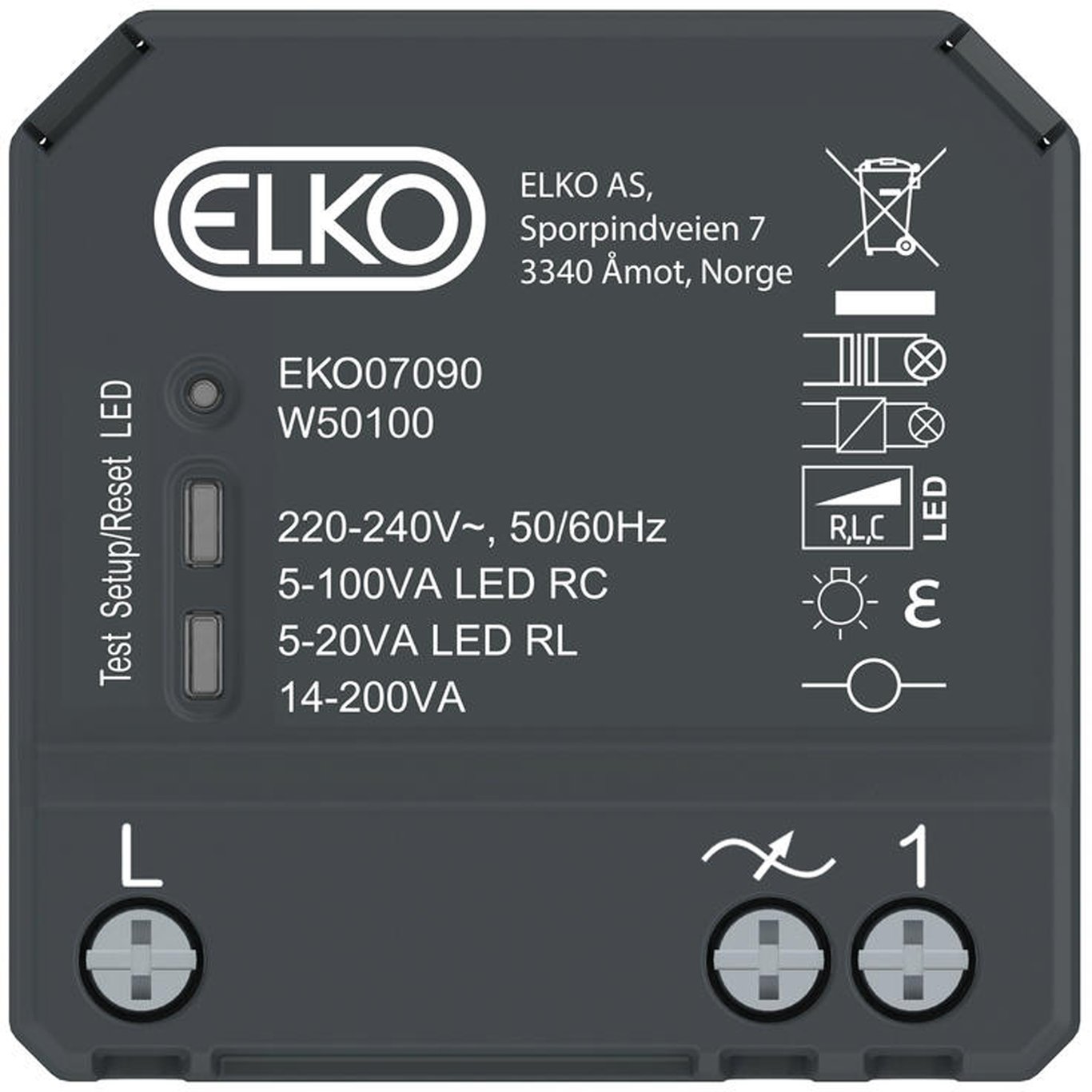ELKO SMARTDIM PUCK UNI 200W ELKO SMARTDIM PUCK UNI 200W