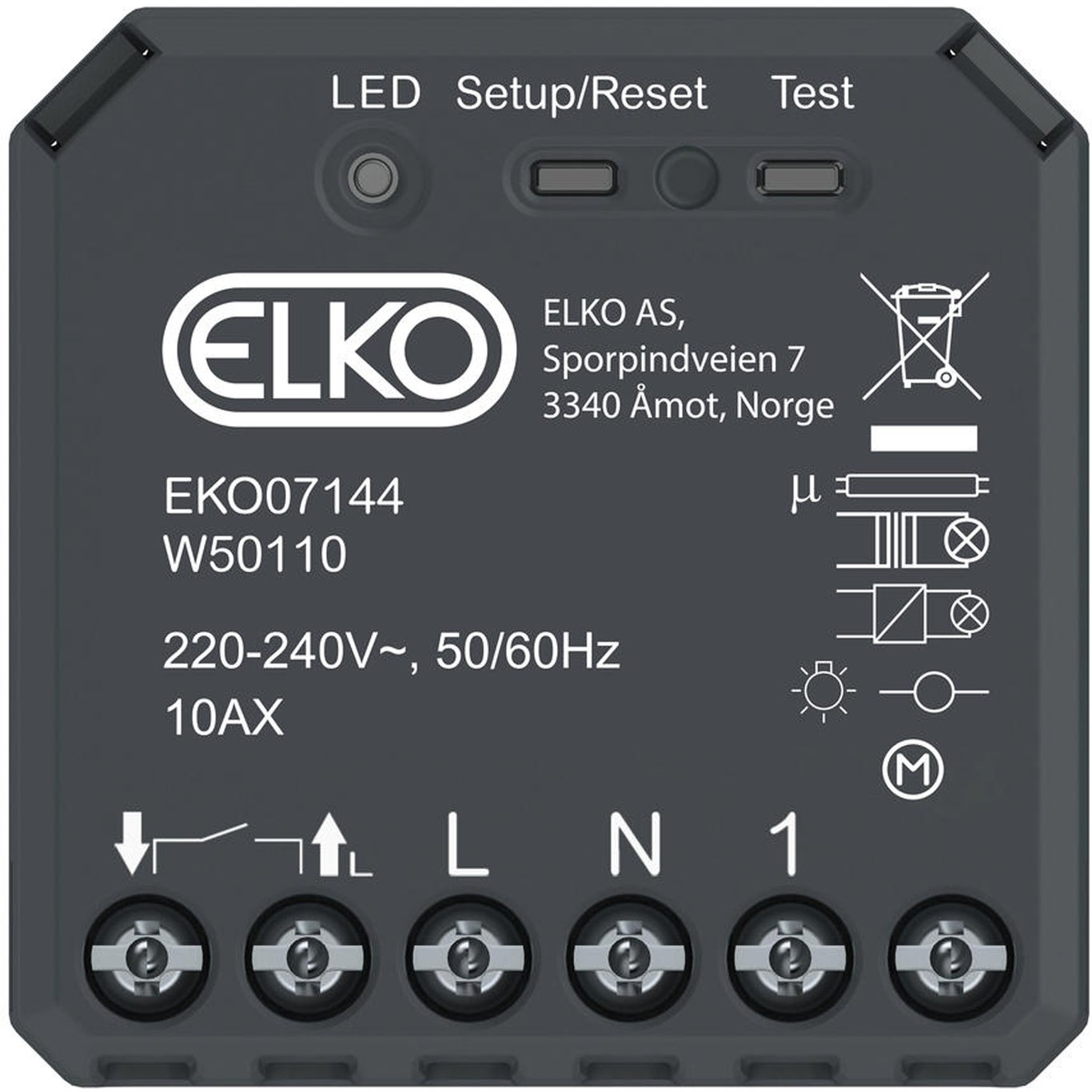 ELKO SMARTRELE PUCK 10AX ELKO SMARTRELE PUCK 10AX