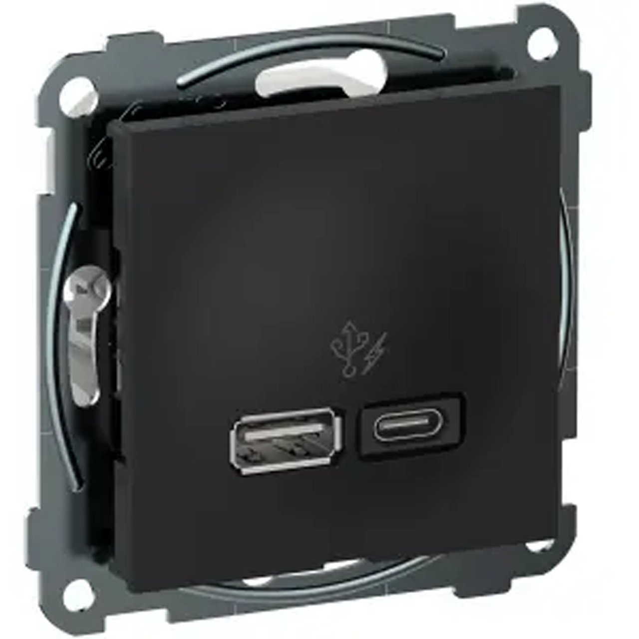 ELKO PLUS USB PD A+C LADER 45W SORT ELKO PLUS USB PD A+C LADER 45W SORT