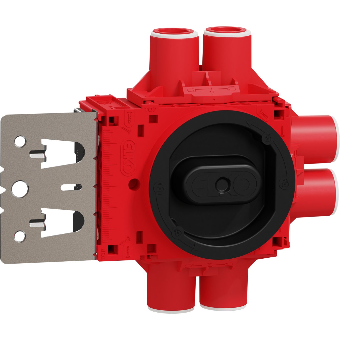 ELKO VEGGBOKS BRANN FLEXI+ LAV 6-LØP STENDERFESTE ELKO VEGGBOKS BRANN FLEXI+ LAV 6-LØP STENDERFESTE