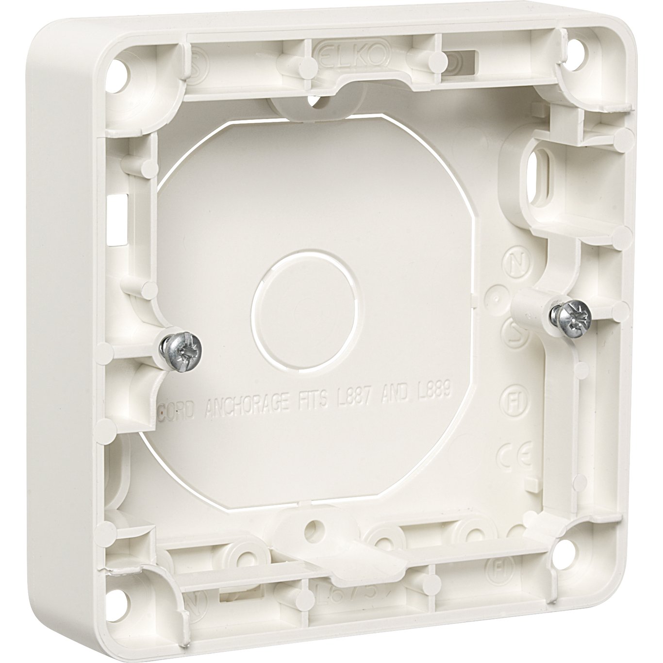 ELKO ENKEL PÅVEGGSKAPPE RS16 18MM ELKO ENKEL PÅVEGGSKAPPE RS16 18MM