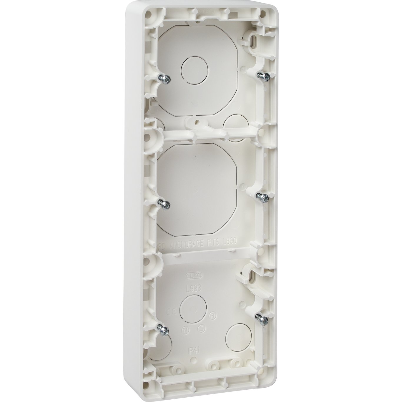 ELKO TRIPPEL KAPPE 18MM RS16 HVIT ELKO TRIPPEL KAPPE 18MM RS16 HVIT