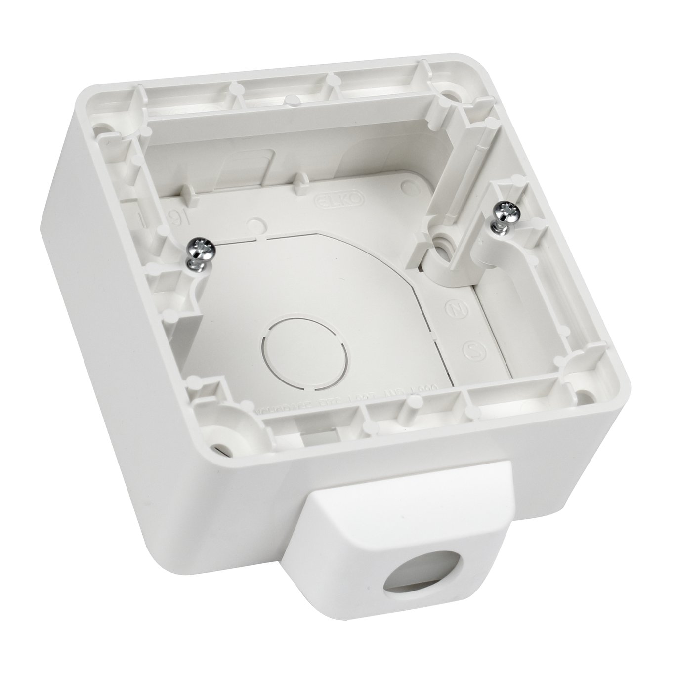 ELKO ENKEL KAPPE MED STREKKAVLASTER HVIT ELKO ENKEL KAPPE MED STREKKAVLASTER HVIT