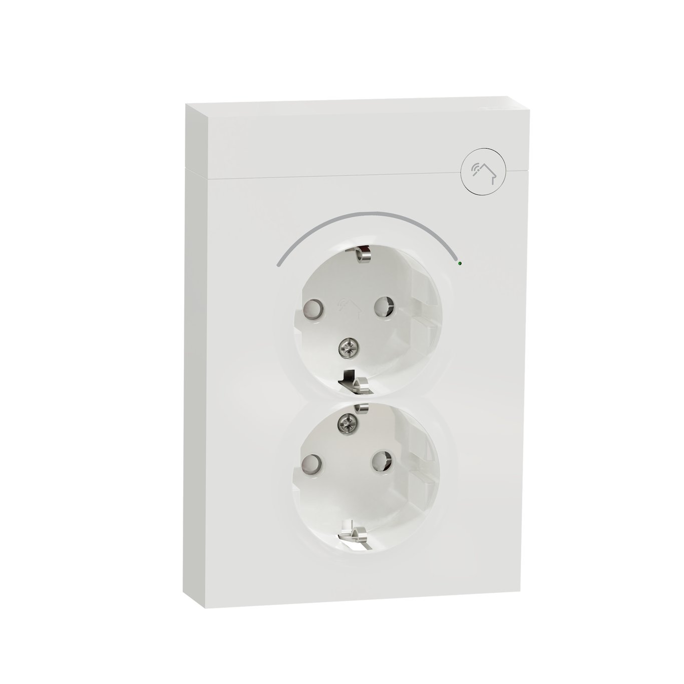 ELKO PLUS SMARTSTIKK DOBBEL 16A INNFELT HVIT ELKO PLUS SMARTSTIKK DOBBEL 16A INNFELT HVIT