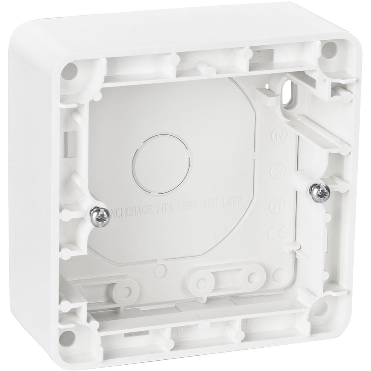 ELKO ENKEL KAPPE 35MM RS RENHVIT ELKO ENKEL KAPPE 35MM RS RENHVIT